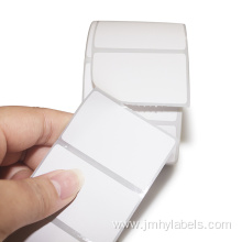 Preprint support blank price tag barcode sticker labels